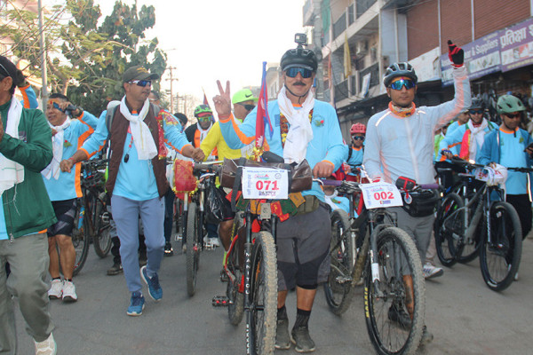 नेपालगञ्जमा आजदेखि ‘टुर द ठाकुरद्वारा’ साइकल महोत्सव